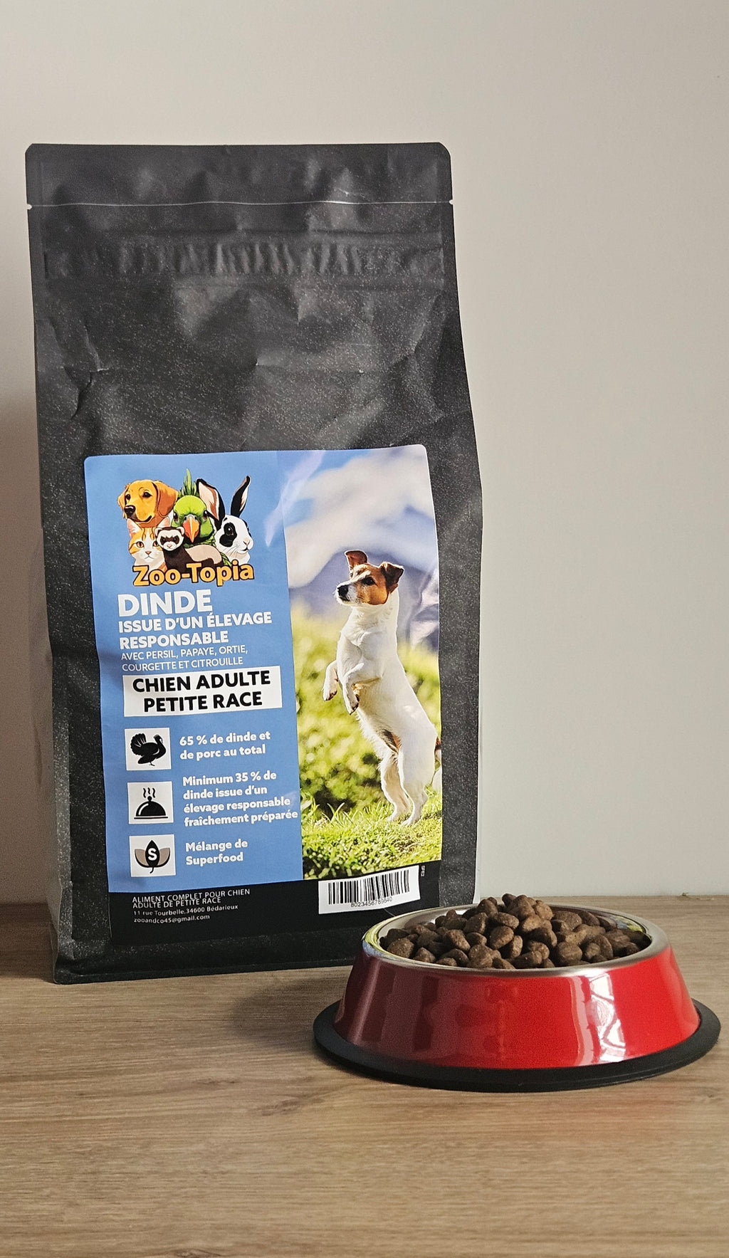 Gamme pour Chien Adulte Petite Race - Dinde