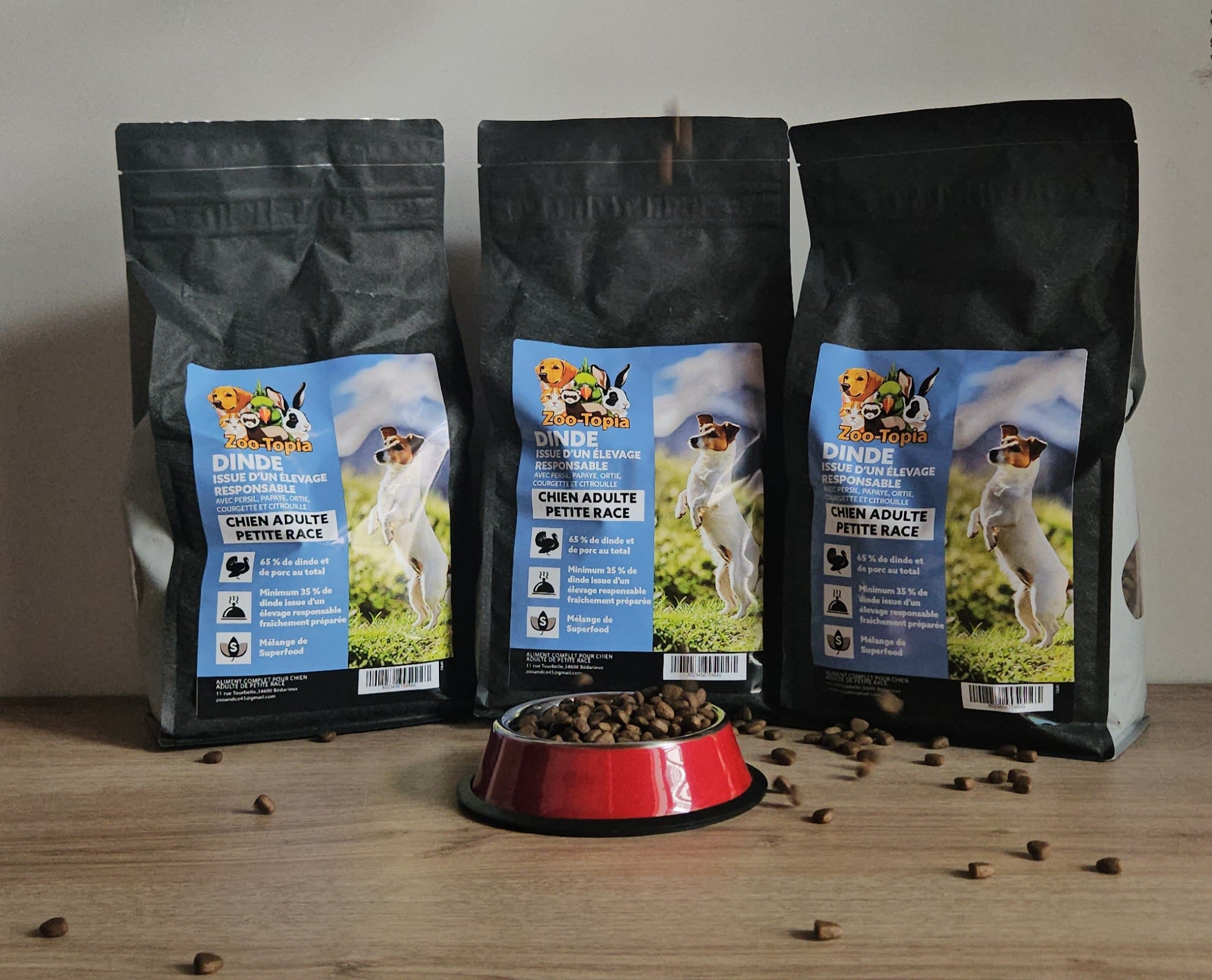 Gamme pour Chien Adulte Petite Race - Dinde