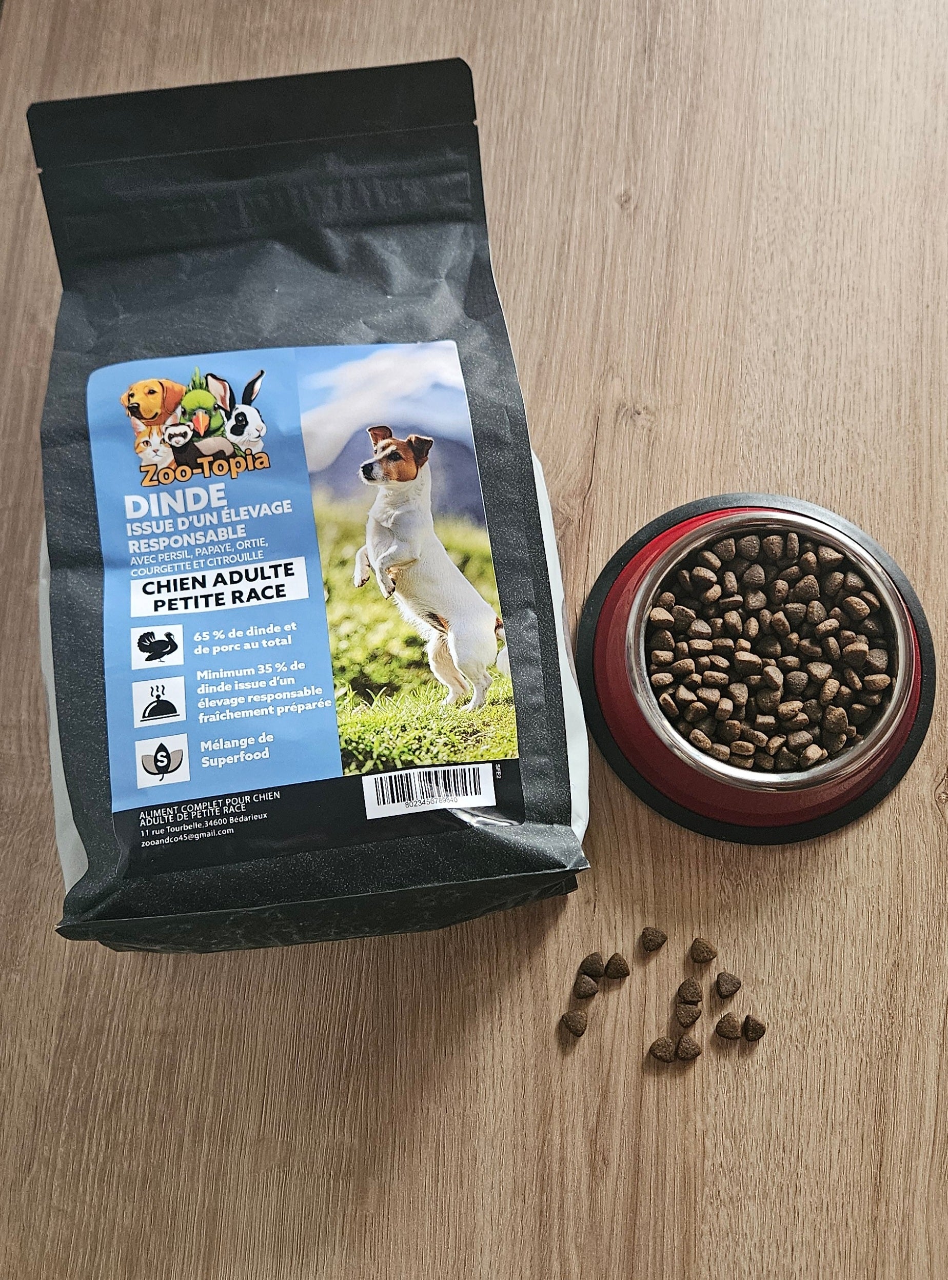 Gamme pour Chien Adulte Petite Race - Dinde