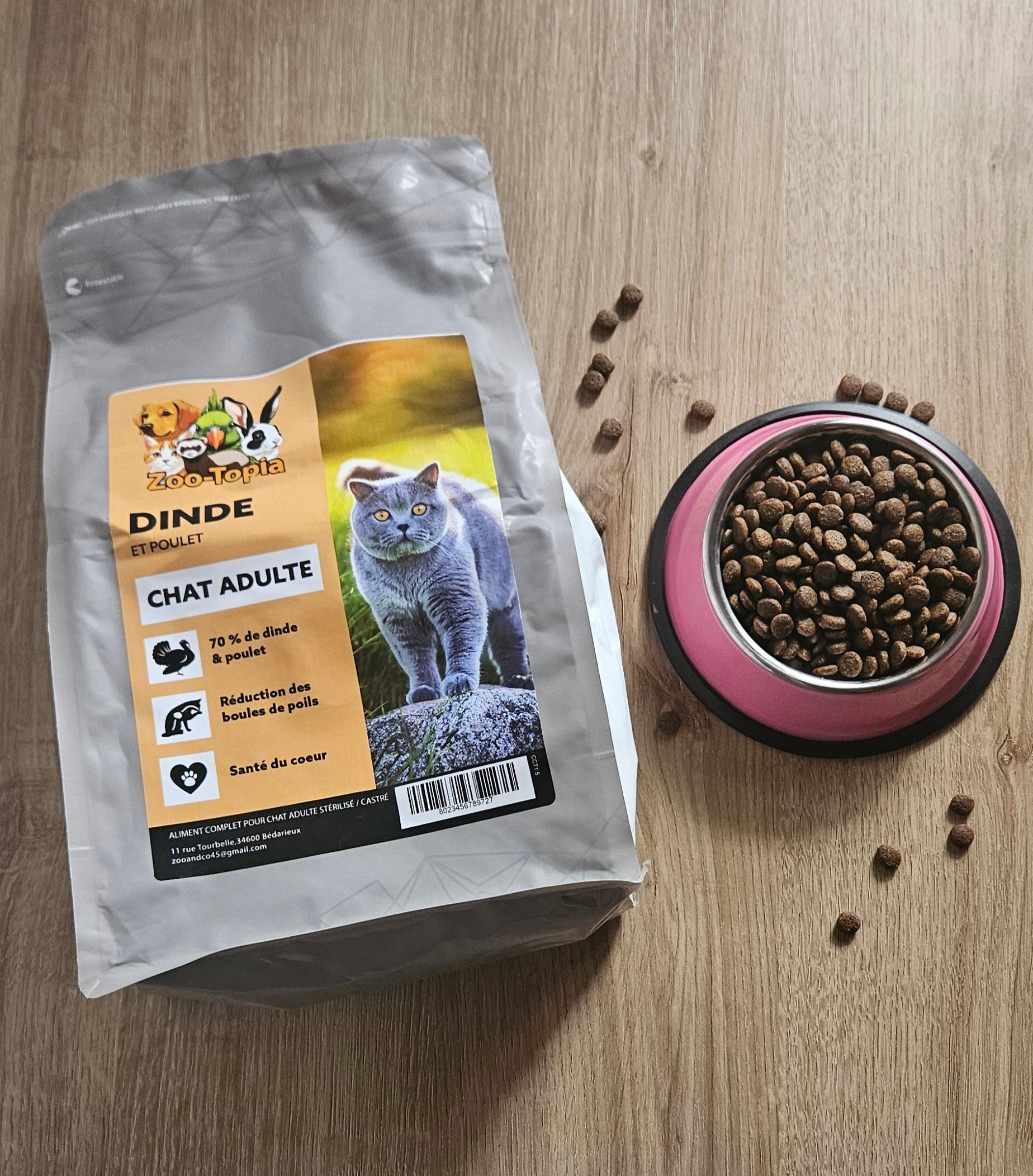 Gamme Chat Adulte - Dinde & Poulet