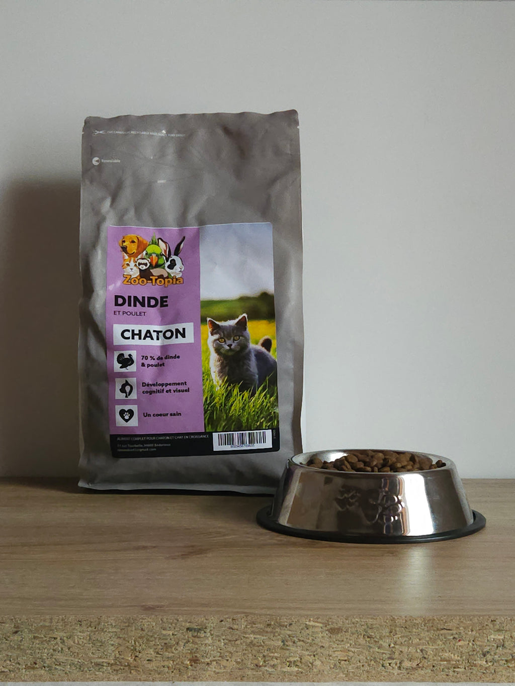 Gamme chaton - Dinde et Poulet