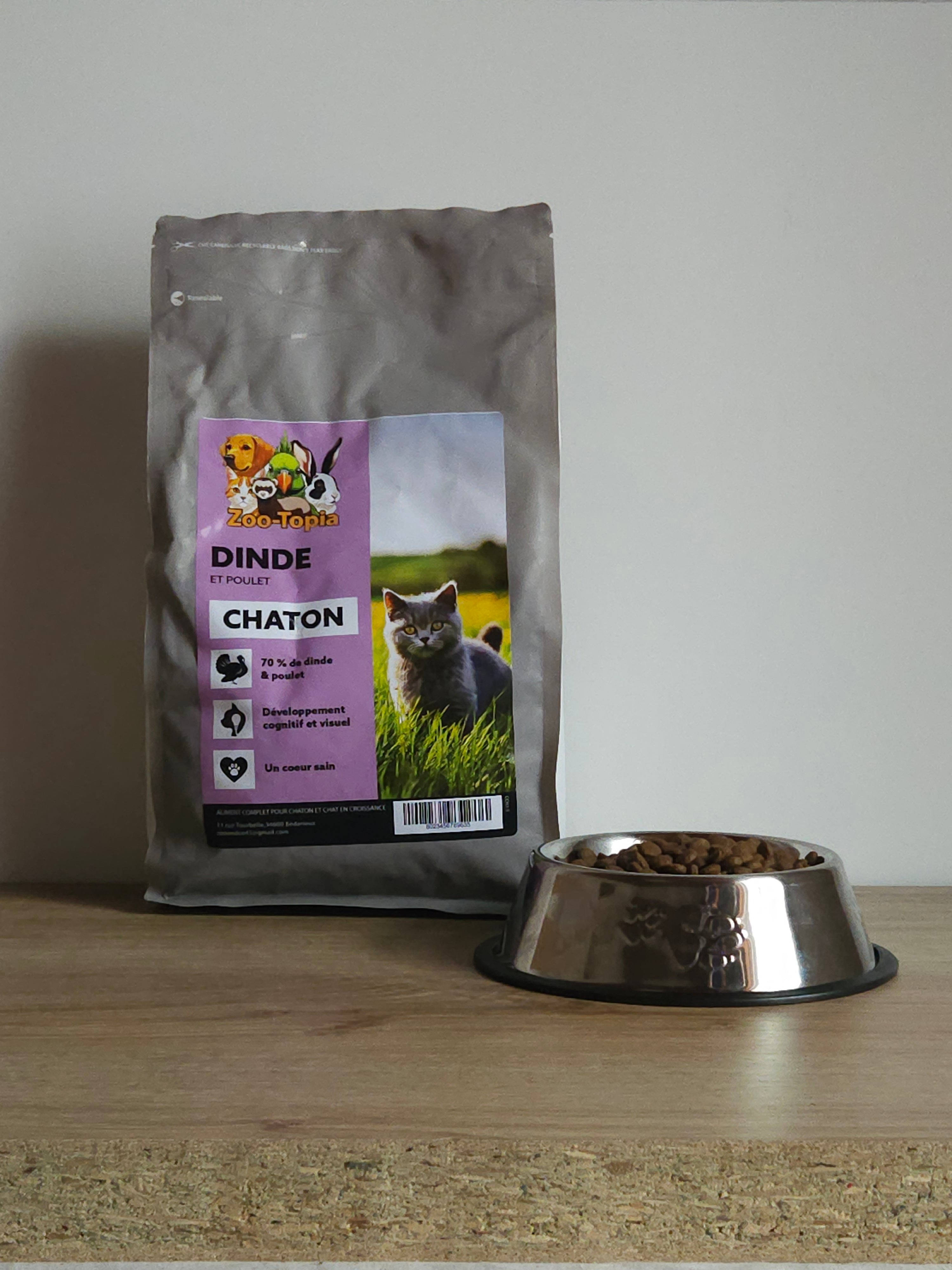 Gamme chaton - Dinde et Poulet