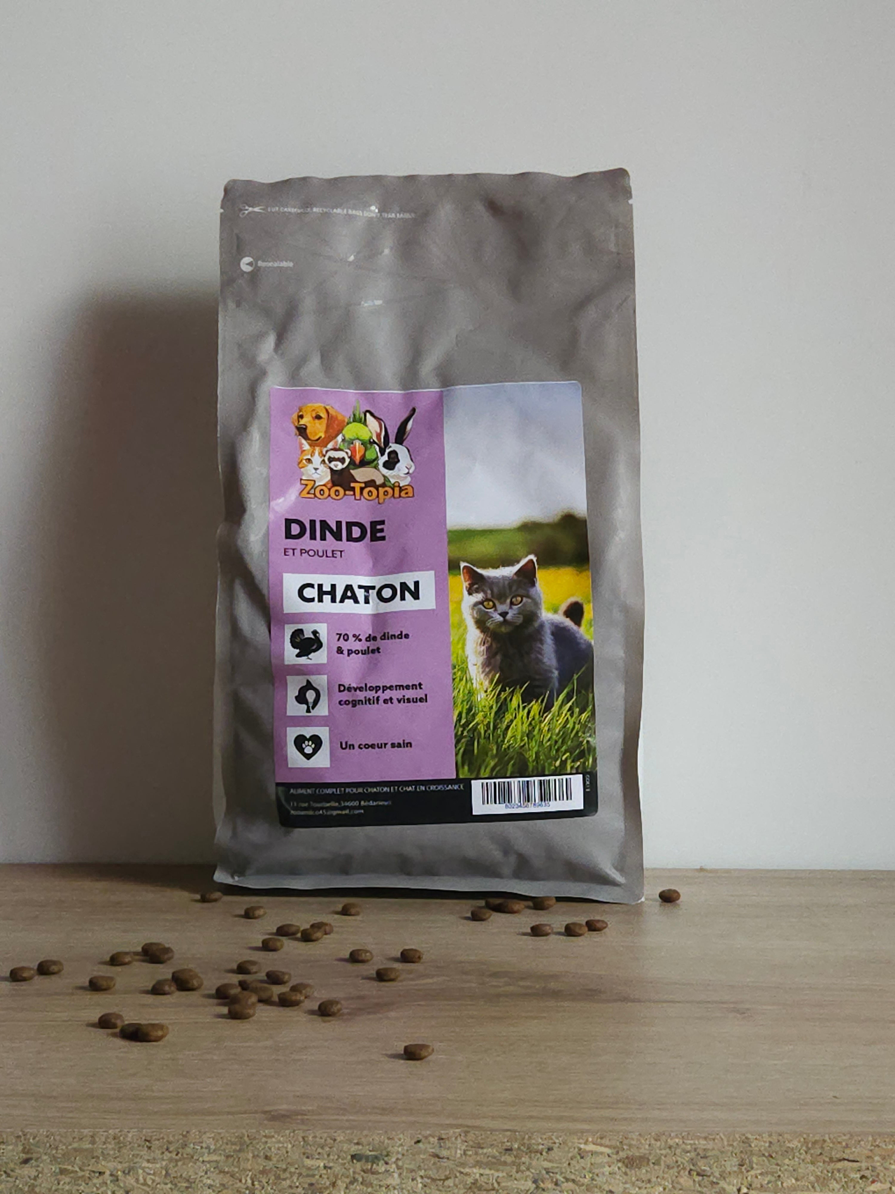 Gamme chaton - Dinde et Poulet