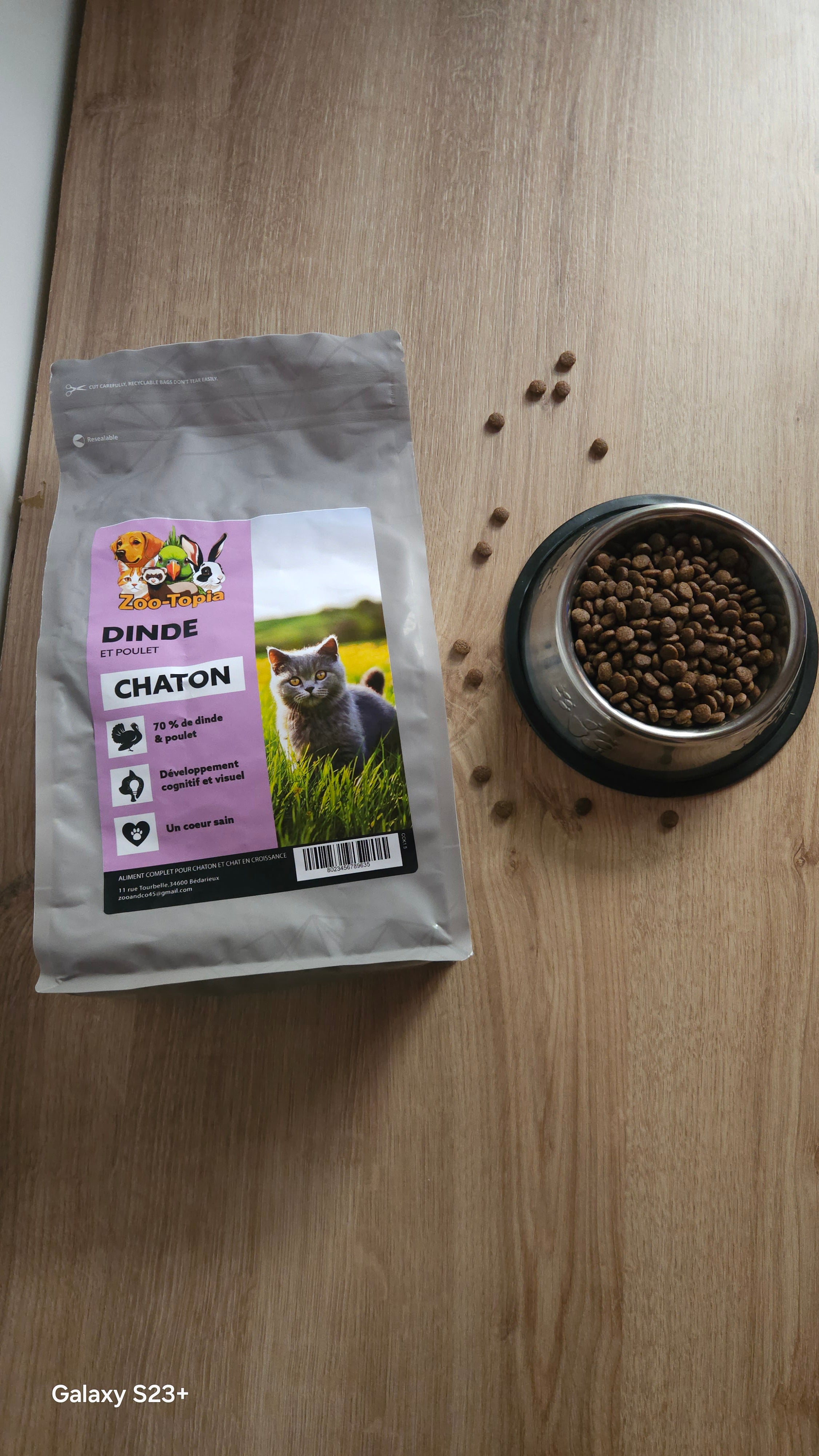 Gamme chaton - Dinde et Poulet