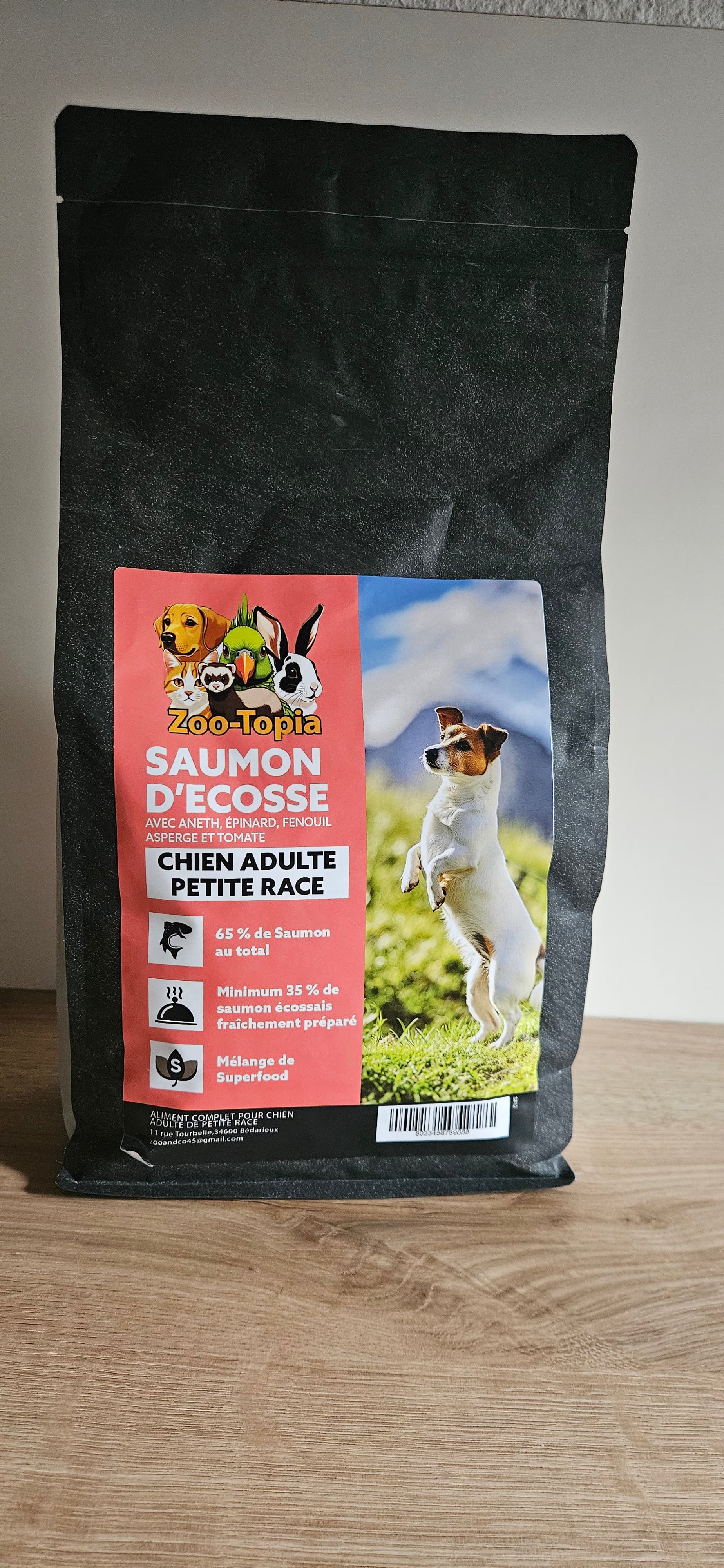 Gamme pour Chien Adulte Petit Race - Saumon d'Écosse