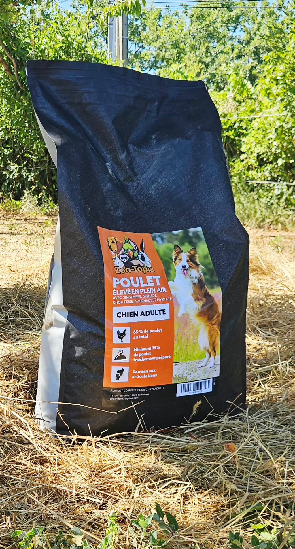 Gamme pour Chien Adulte Digestibilité Naturelle - Poulet Élevé en Plein Air, Grenade & Super Ingrédients